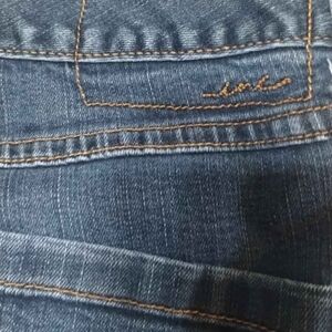 INC International Concepts Blue Straight Leg Jeans